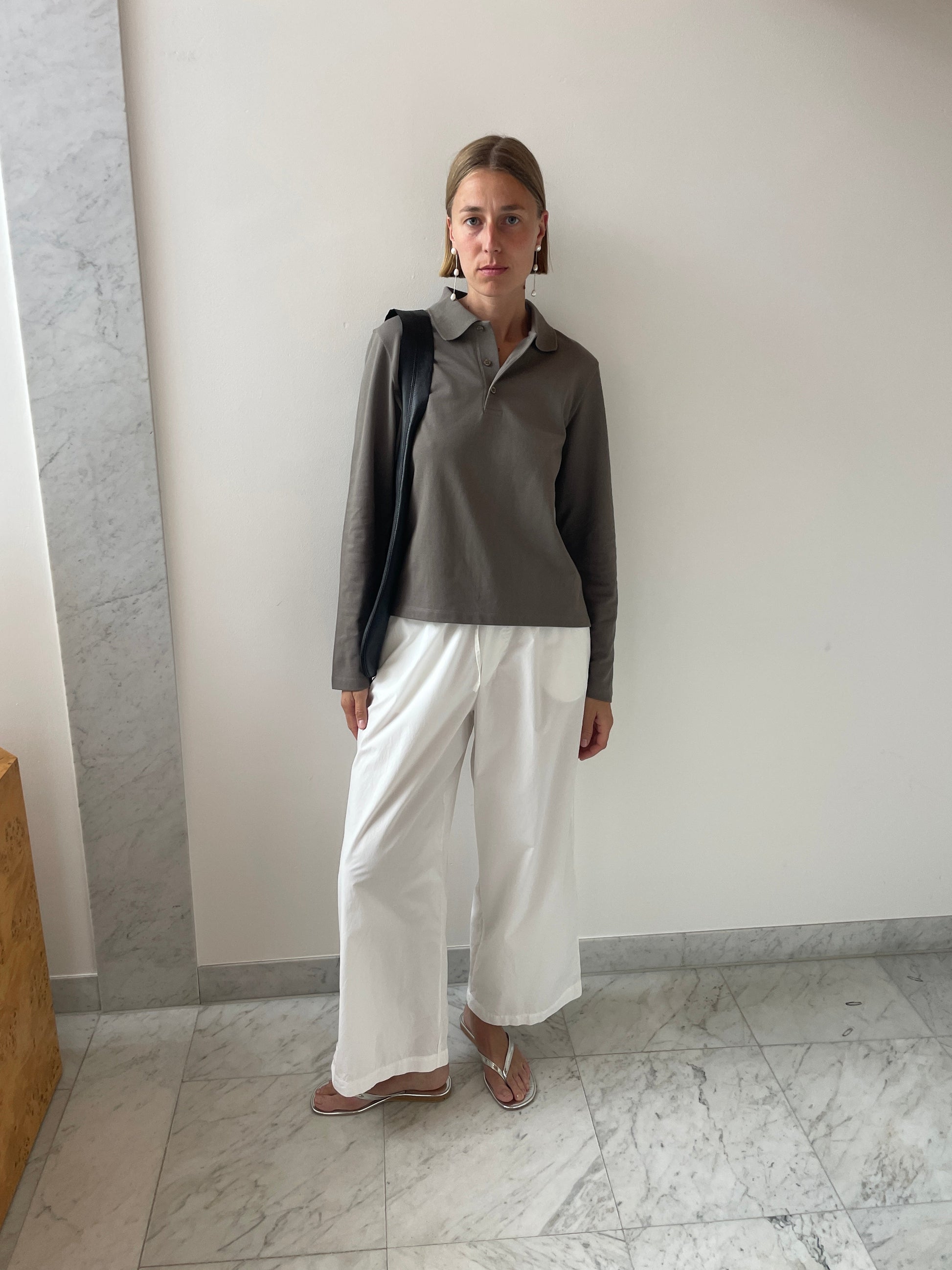 Leather Tote, Black PIEN STUDIOS