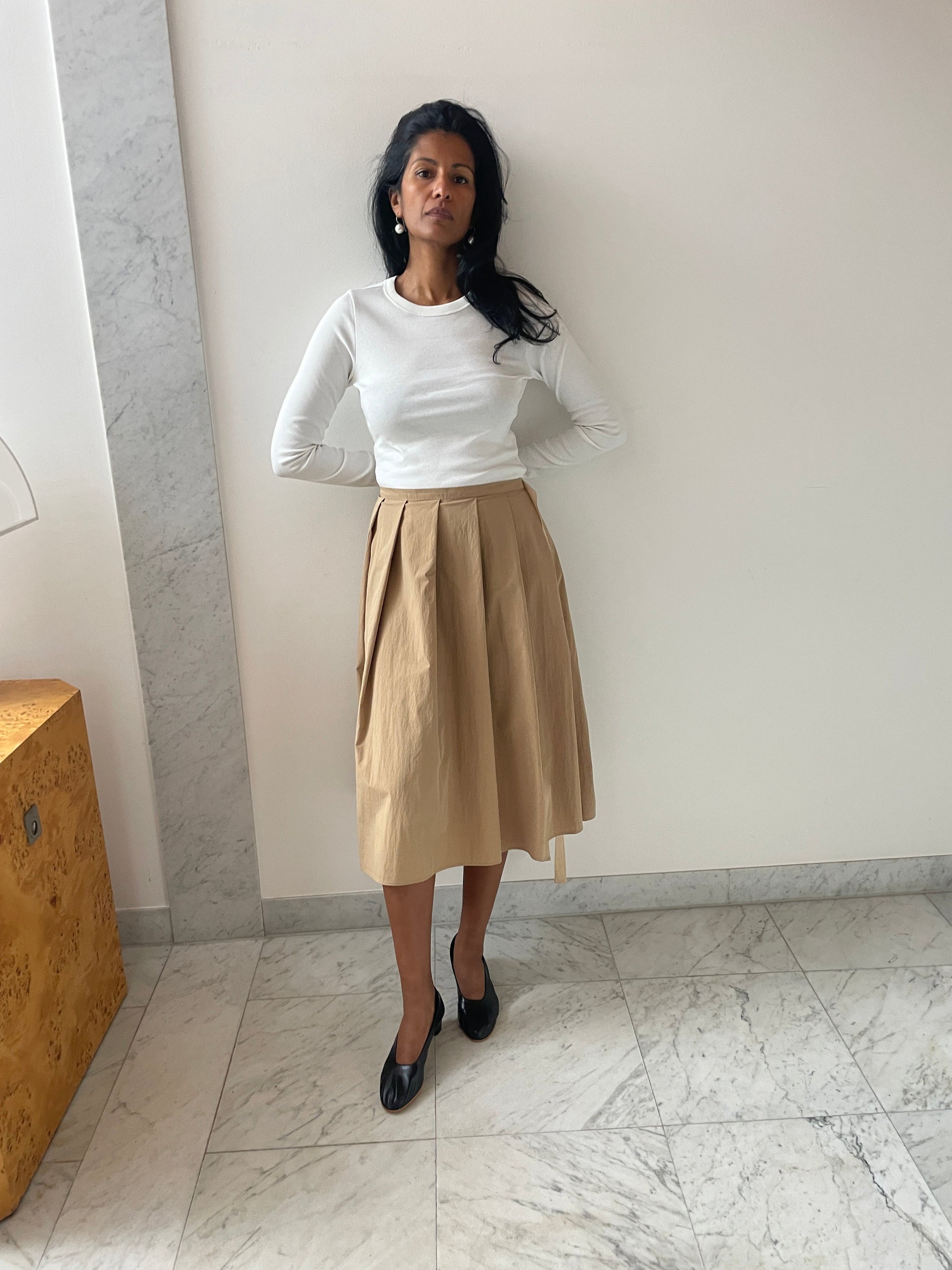 Cyn Skirt, Camel Renaissance Renaissance