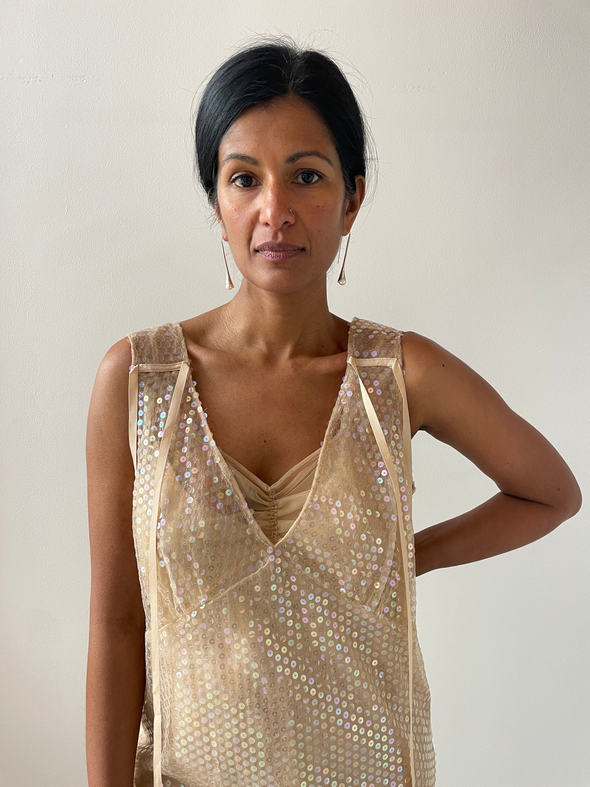 Giulia Dress, Beige Renaissance Renaissance