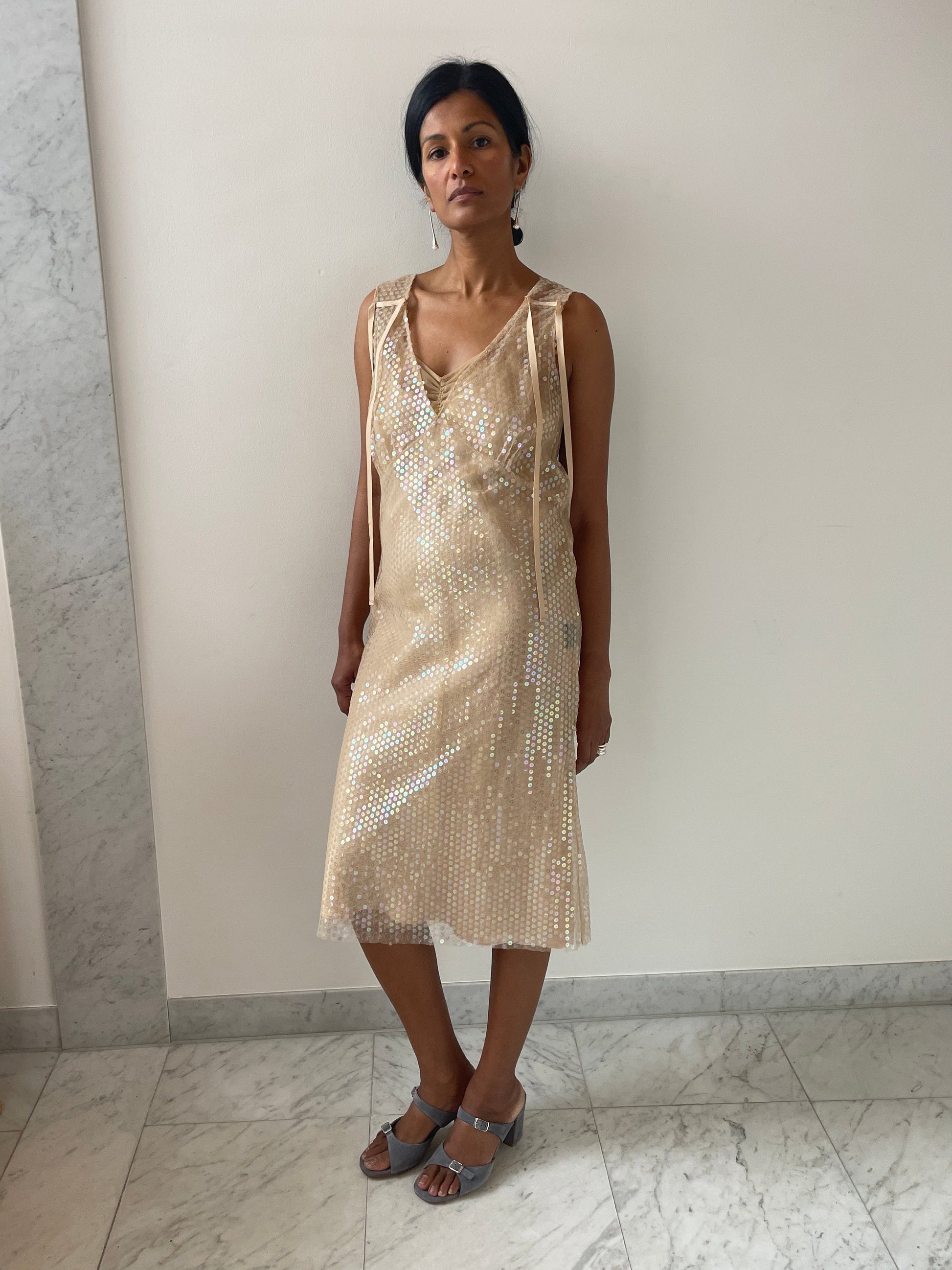 Giulia Dress, Beige Renaissance Renaissance