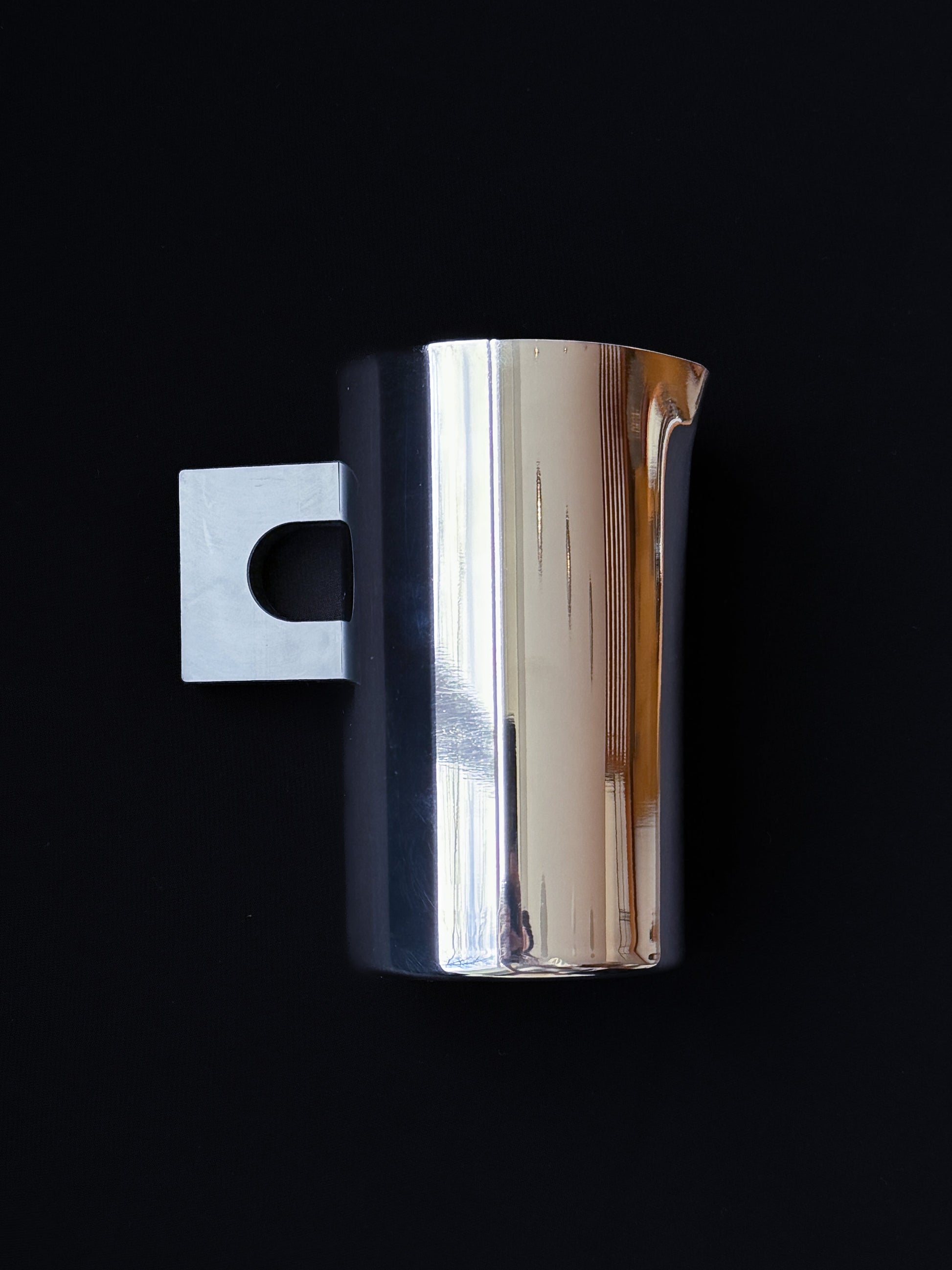 Metal Pitcher, Polished Stainless Steel / Bakelite Louise Roe