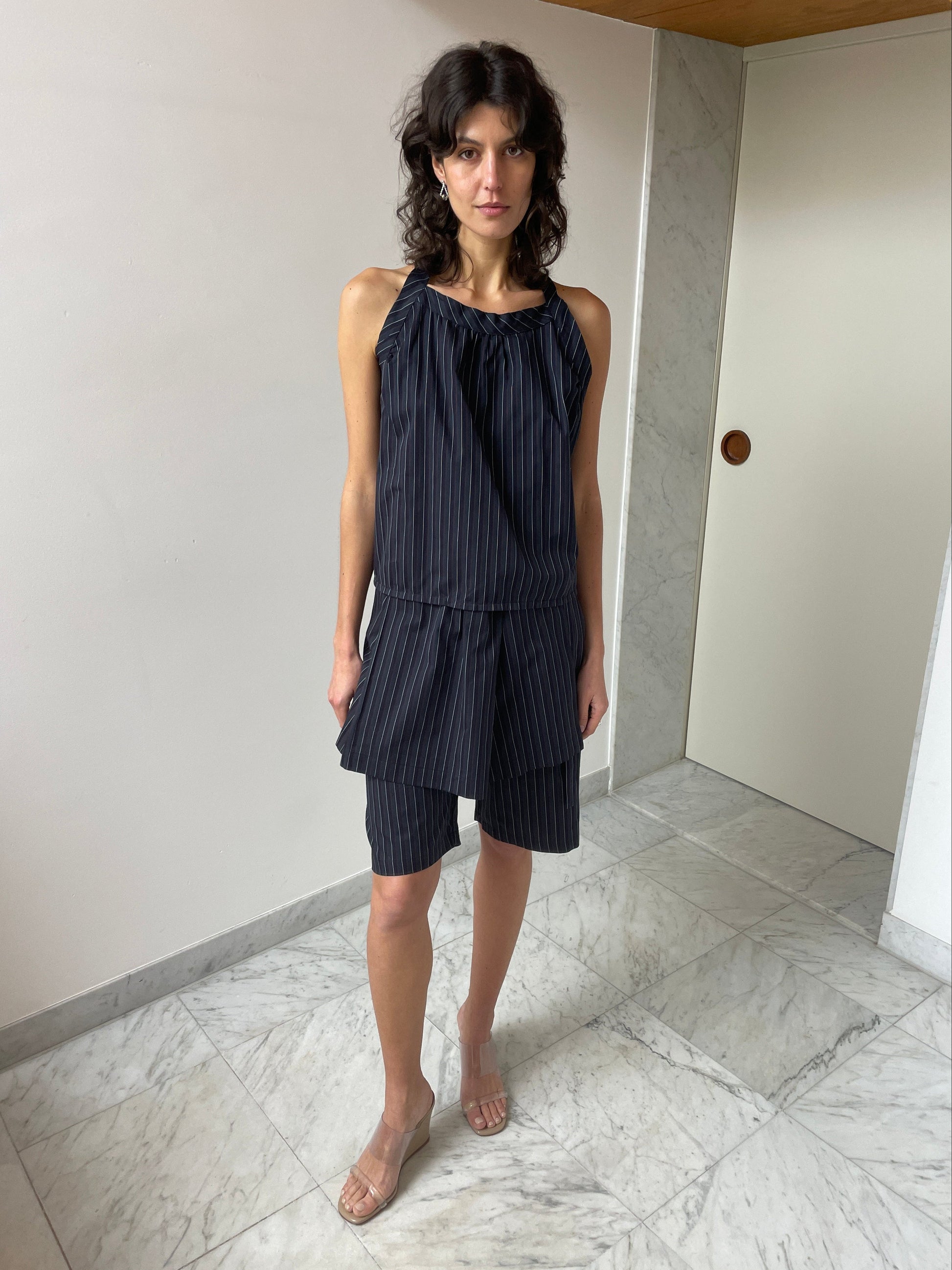 Arta Tank, Nocturne Stripe SC103