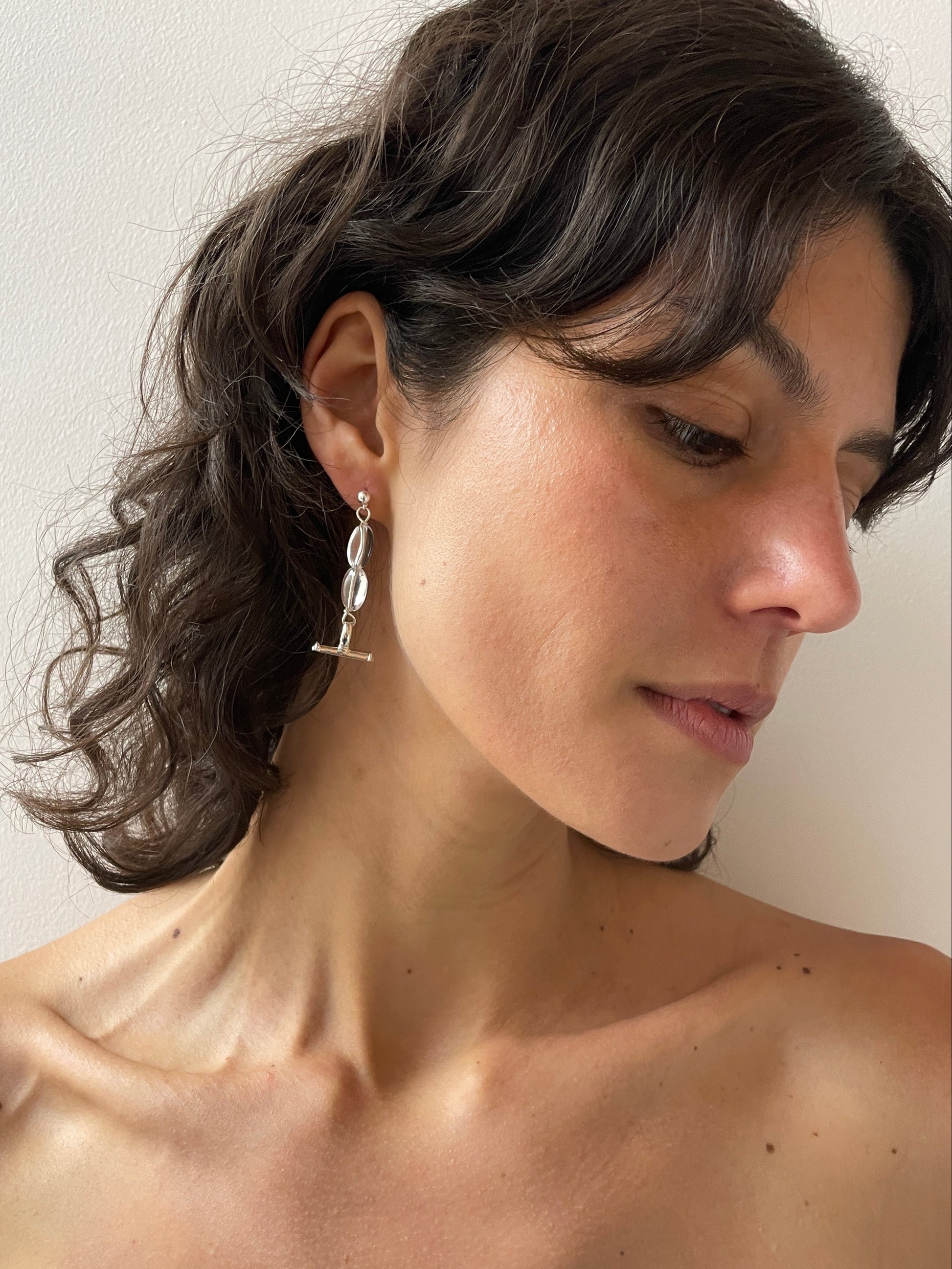 Rossi Earrings, Quartz SANTANGELO
