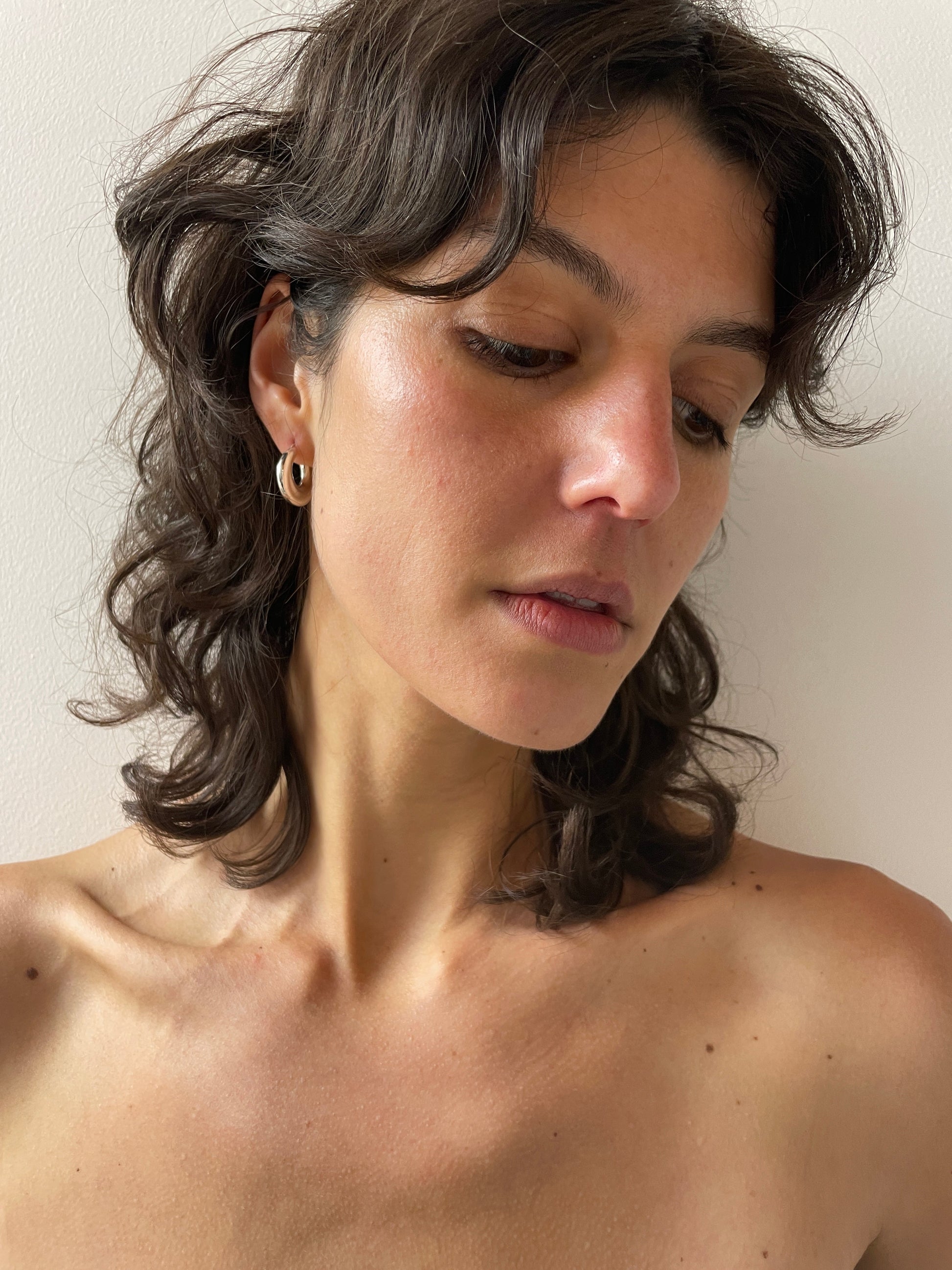 Discus Hoops, Sterling Silver SOPHIE BUHAI
