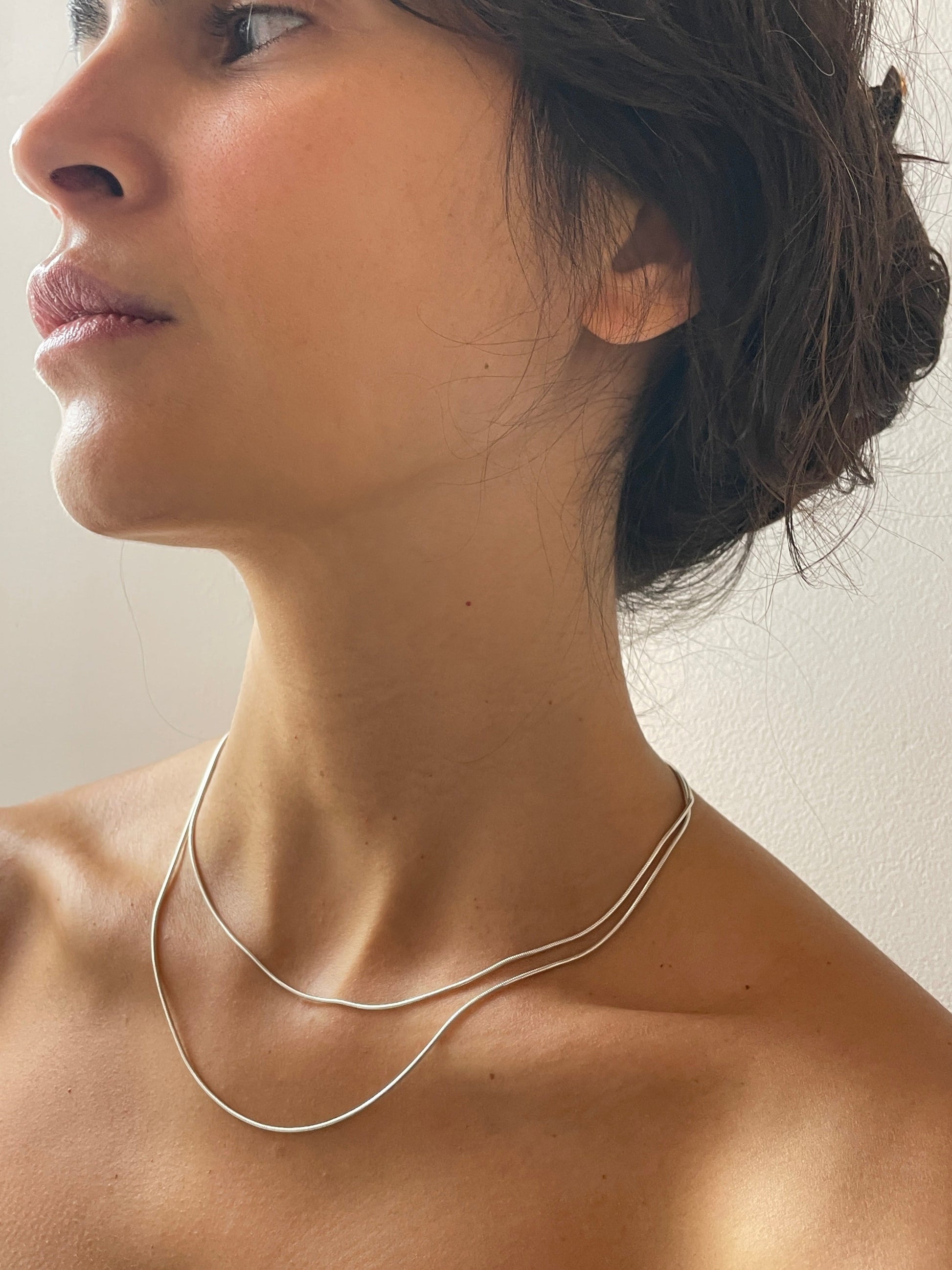 Double Diana Necklace, Silver SOPHIE BUHAI
