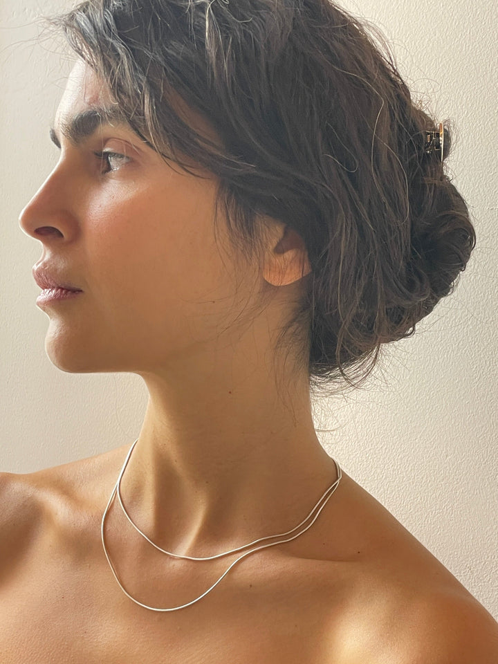 Double Diana Necklace, Silver SOPHIE BUHAI