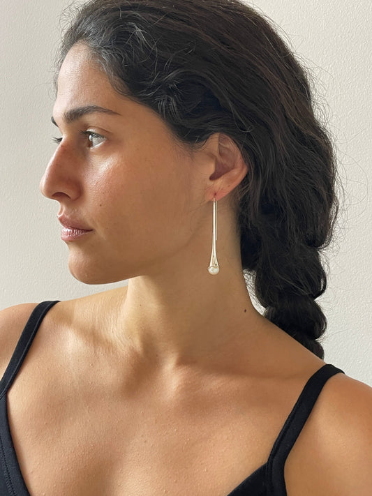 Vienna Earrings, Pearl SOPHIE BUHAI