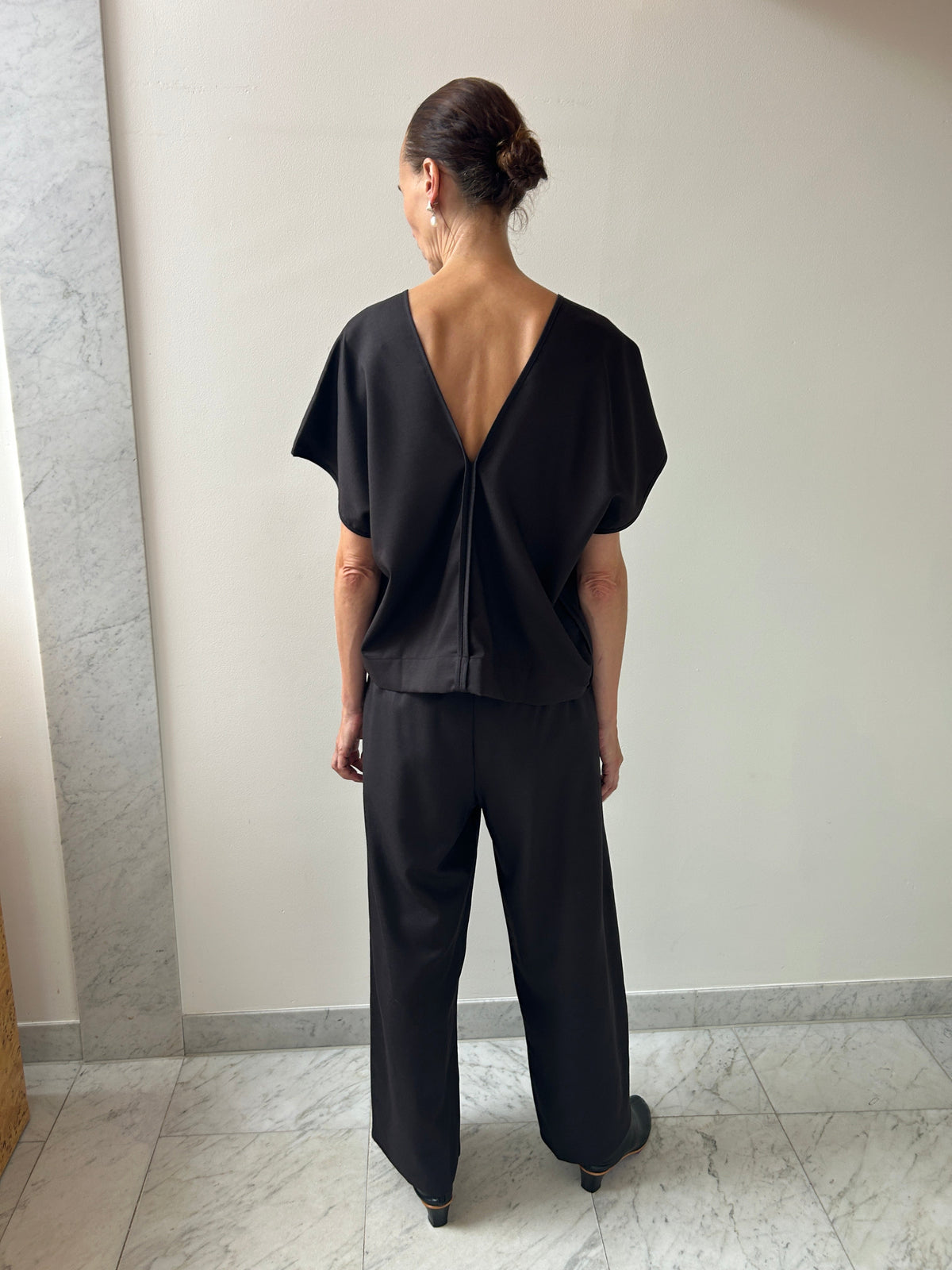Stoa Pants, Brown Black BASERANGE