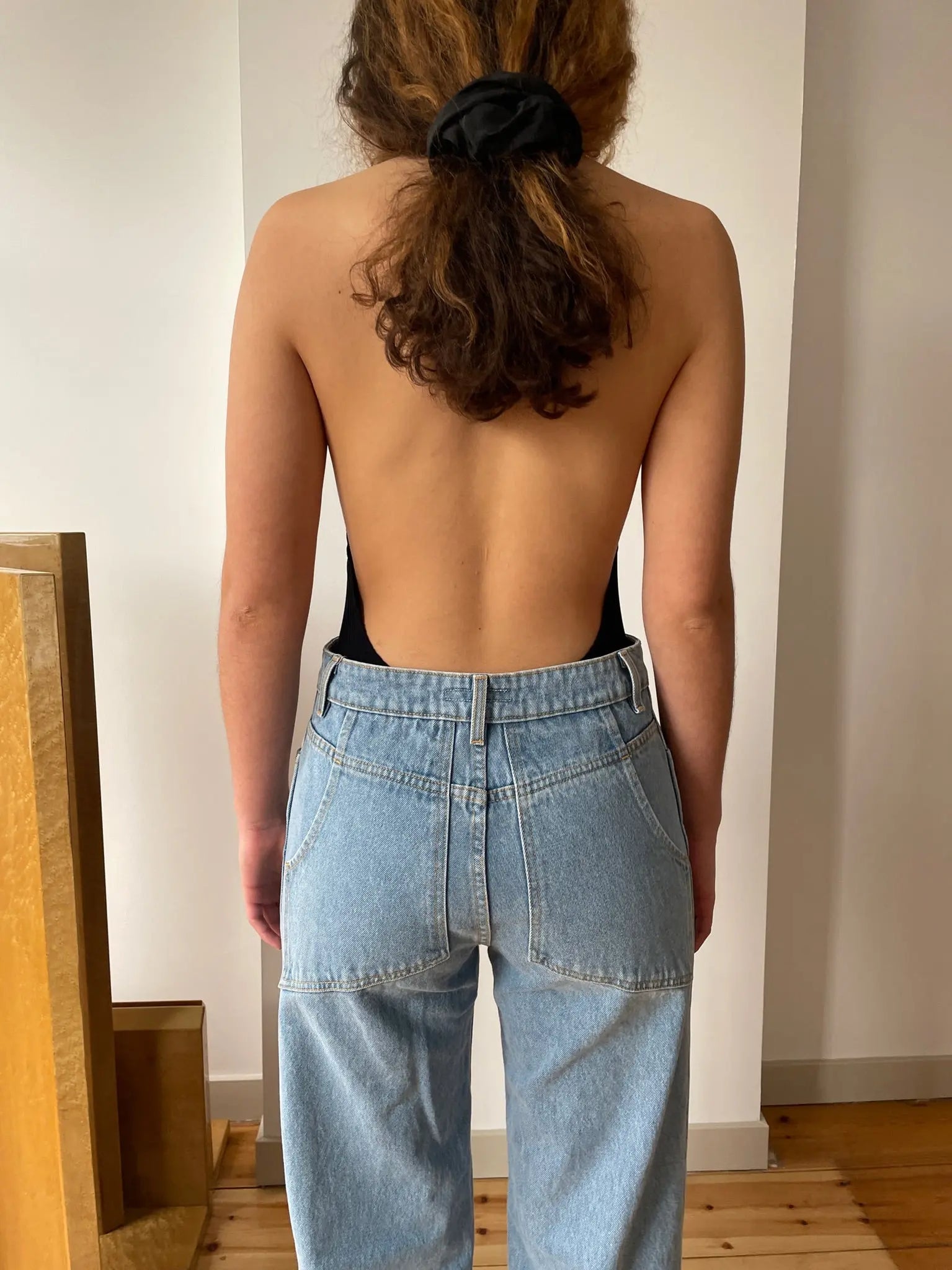 Wide Leg Jean, True Blue ECKHAUS LATTA