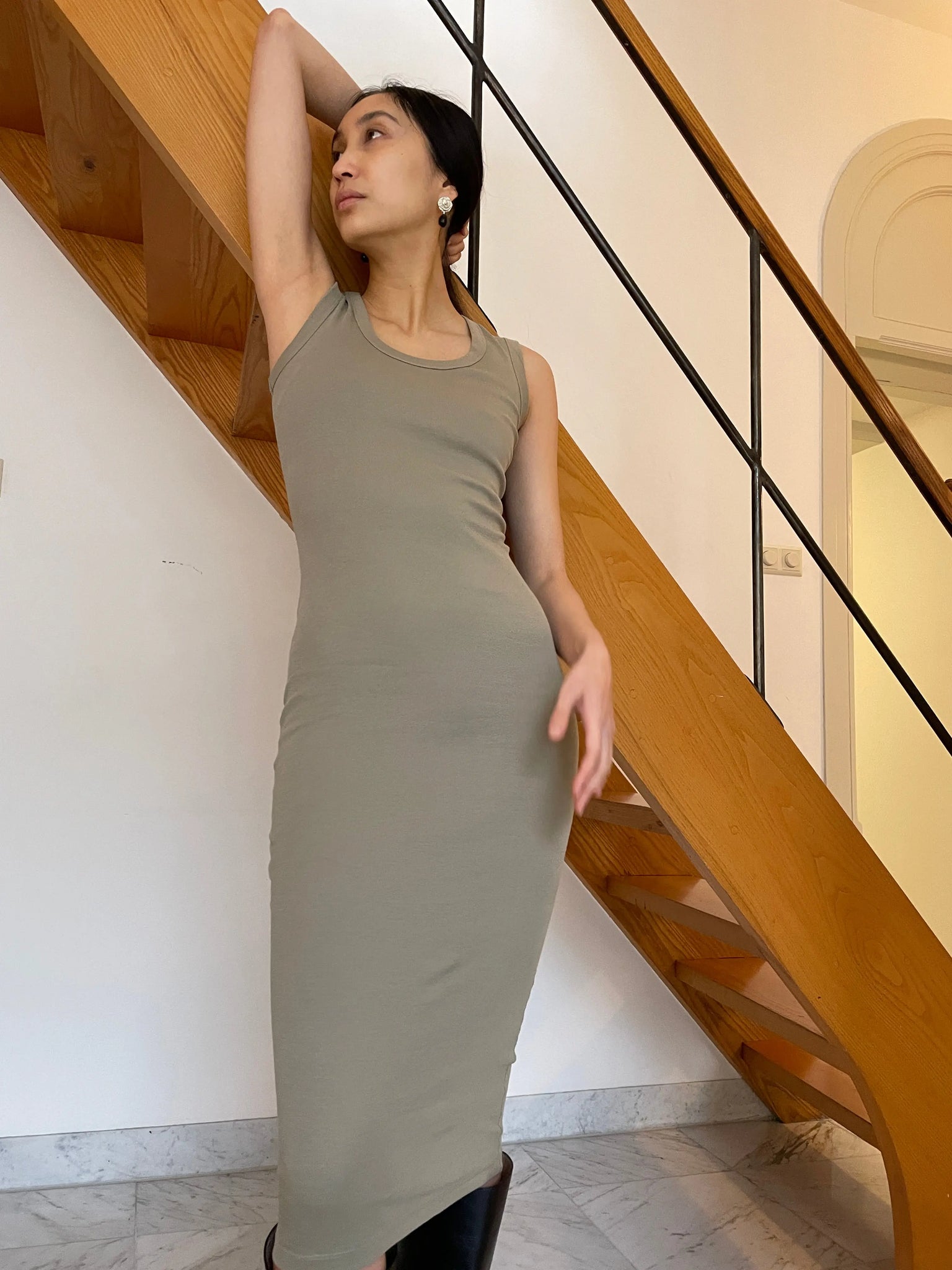 Joline Dress, Taupe